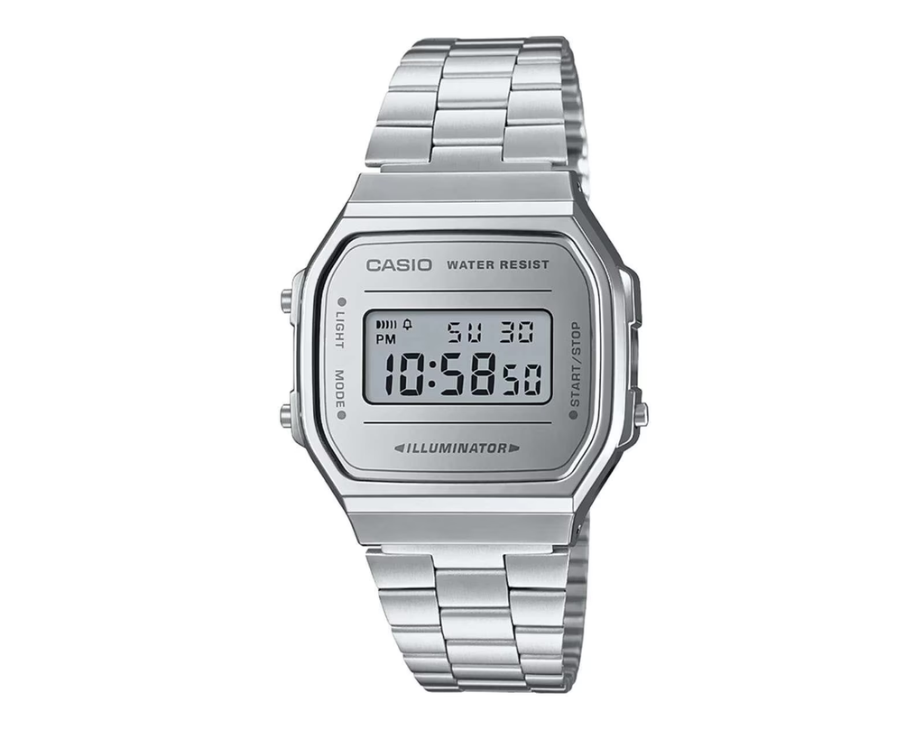 Casio VINTAGE MIRROR FINISH D SS SIL A168WEM-7VT