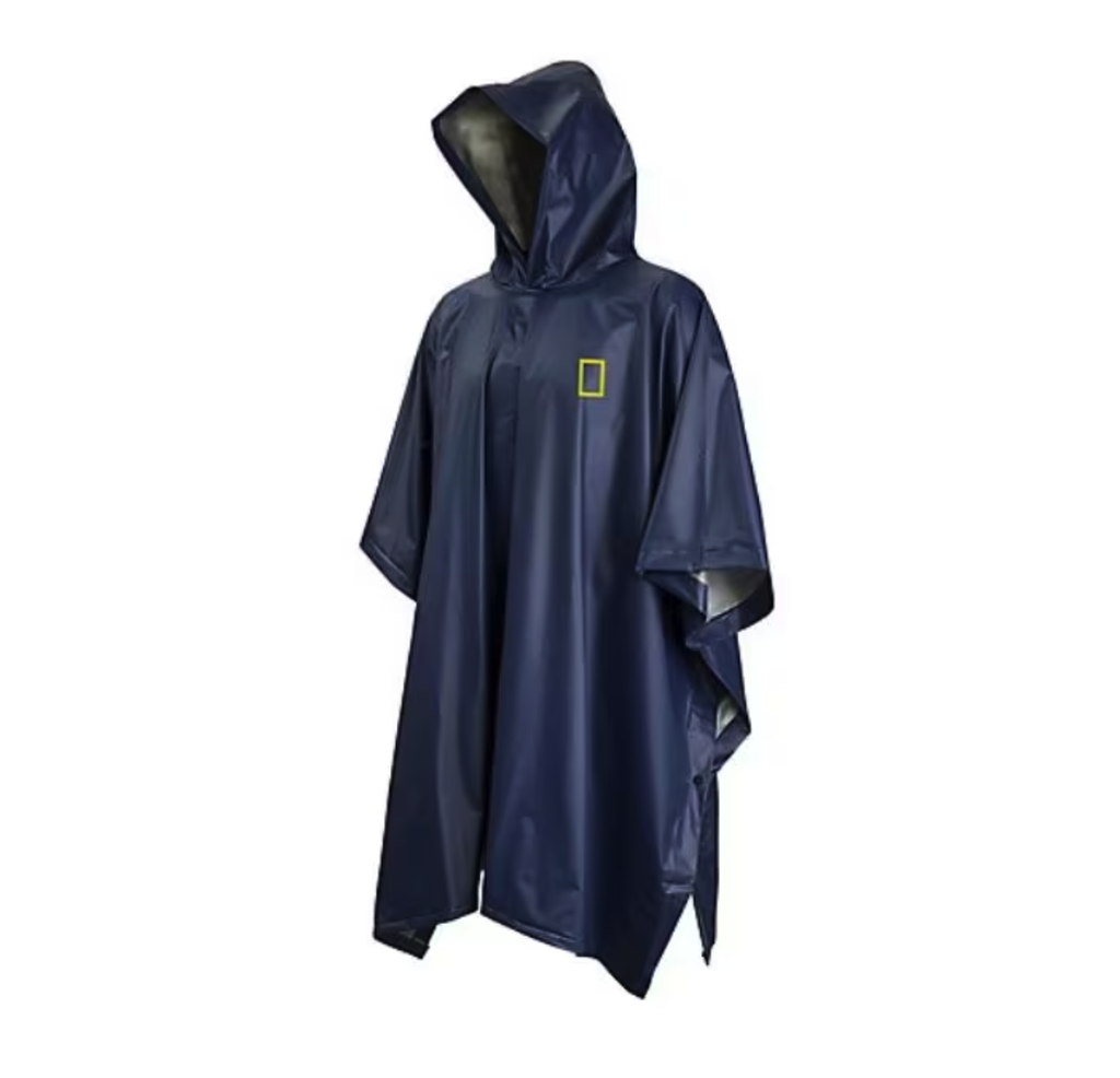 PONCHO IMPERMEABLE 100 % PVC, NATIONAL GEOGRAPHIC PNG02