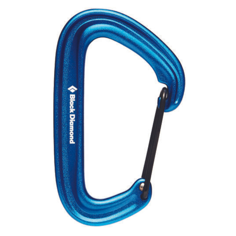 Mosquetón, LITEWIRE CARABINER, azul, Blackd Diamond, BD2102344005ALL1