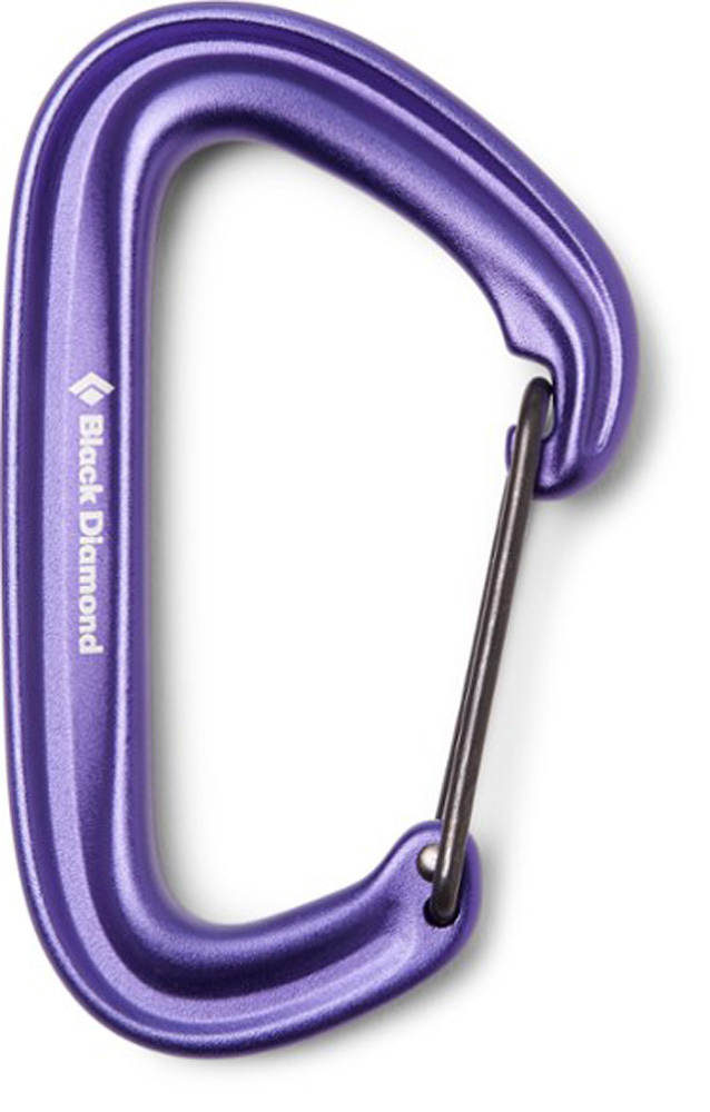 Mosquetón, LITEWIRE CARABINER, MOrado, Black Diamond, BD2102345000ALL1