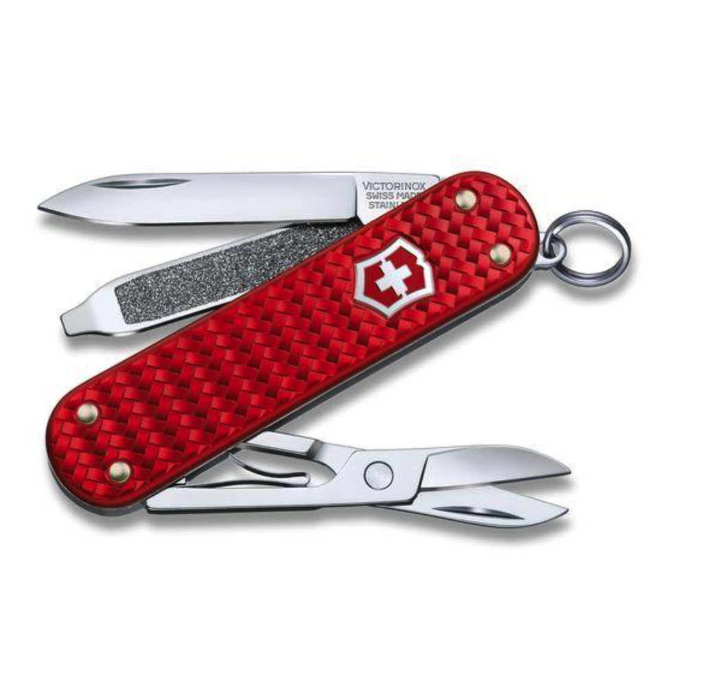 Classic SD Precious Alox, 58 mm, Rojo Icónico Victorinox 0.6221.401G