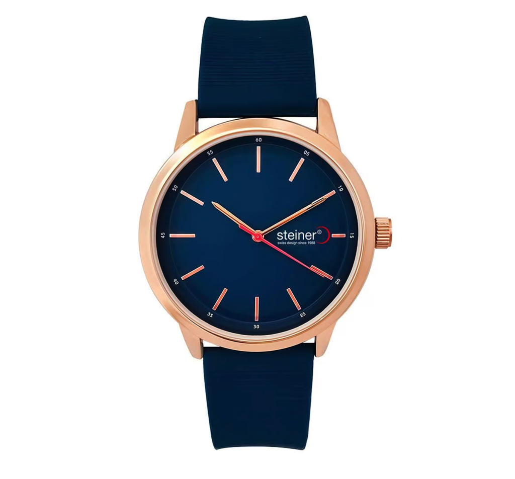 RELOJ ANAlOGO CABALLERO AZUL STEINER ST23232WQ