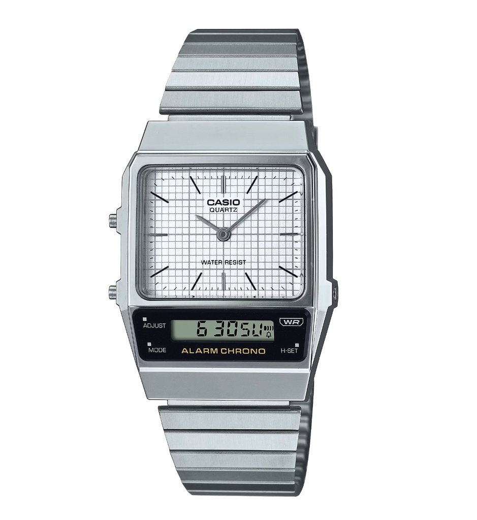 RELOJ CLASSIC METAL WHT, CASIO, AQ-800E-7ACF