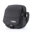 Bolso de viaje Nat Geo, Utility Bag Front Expander, PRO 3 L, RESIST AL AGUA, NEGRO