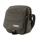 Bolso de viaje Nat Geo, Utility Bag Front Expander, PRO 3 L, resistente al agua, café olivo N00703.11