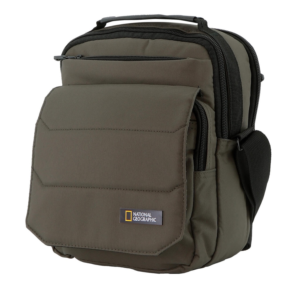 Bolso de viaje Nat Geo, Utility Bag, PRO 6 L, resistente al agua, café olivo N00704.11