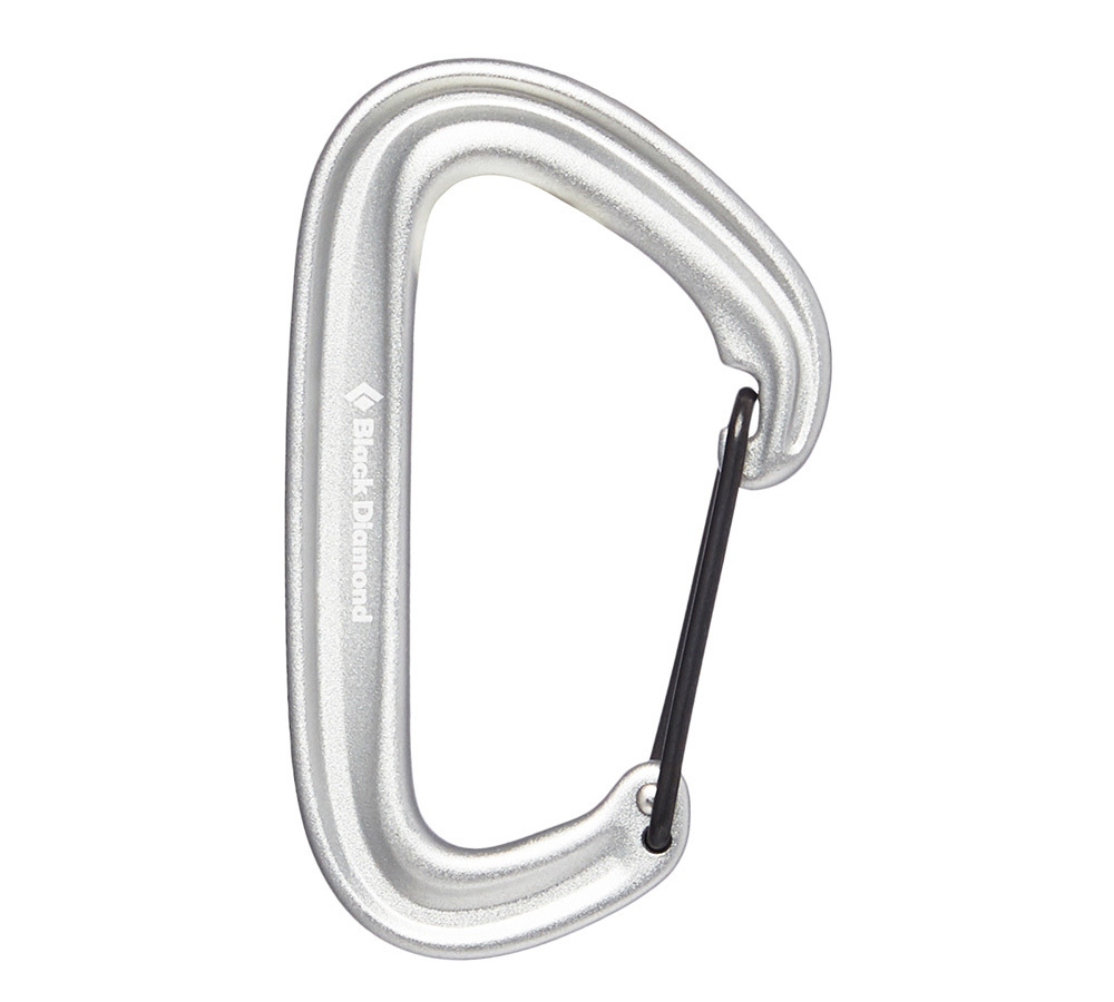 LITEWIRE CARABINER Light Gray Black Diamond BD2102341004ALL1