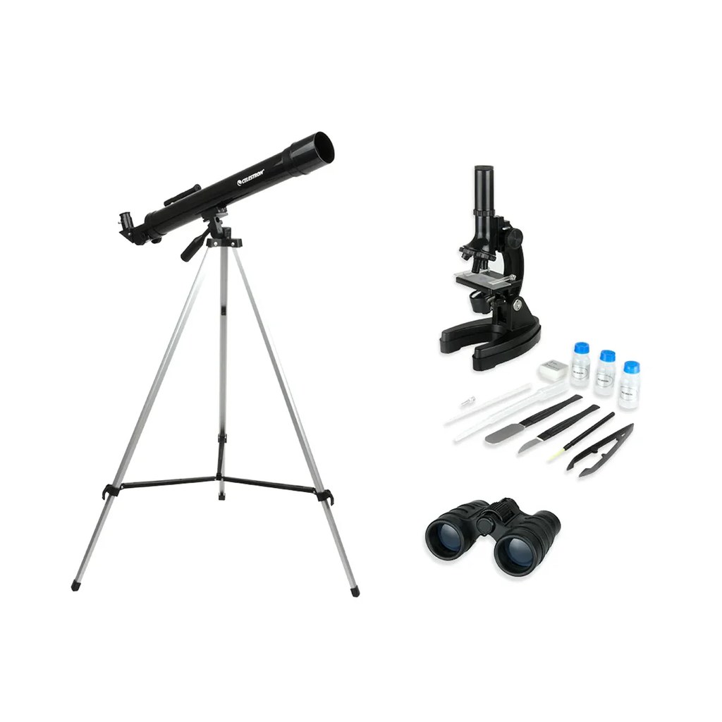 KIT DE CIENCIA CELESTRON DE TRES PIEZAS V0001420