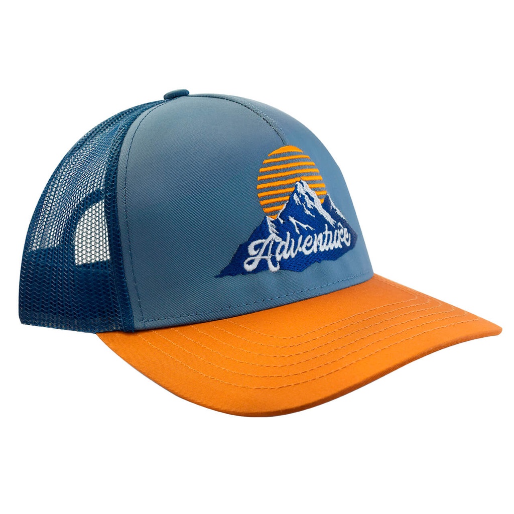 GORRA CON MALLA Y AJUSTADOR DE PLÁSTICO ADVENTURE AZUL WALLIS C9262192