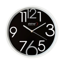 Reloj de Pared | Análogo, Negro Ø 30 cm Steiner STWA23-3152BK-H