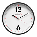Reloj de Pared | Análogo, Blanco / Negro Ø 30 cm Steiner STWA23-6056C