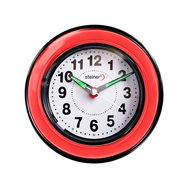 Reloj Despertador | Análogo Circular, Rojo ML10001RD