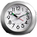 Reloj Despertador Luz Led Steiner Plata Wake Up BB08011SL