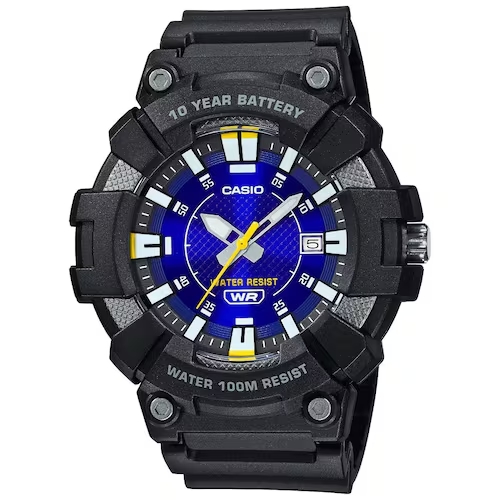 HD 10 AÑOS ANALOGO RESINA AZUL Casio MW-610H-2AVCF
