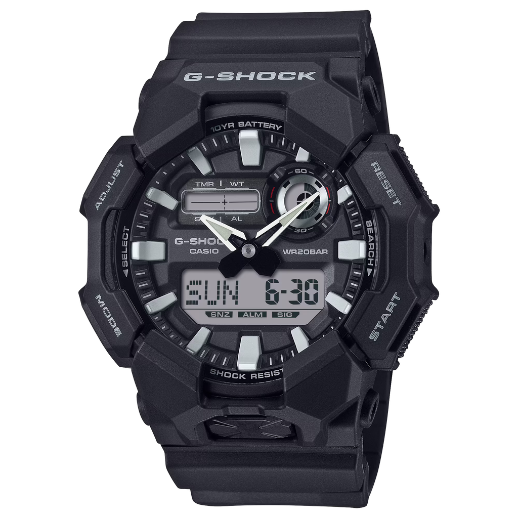 G-Shock Resin 10 Year Batte BLK GA-010-1ACR