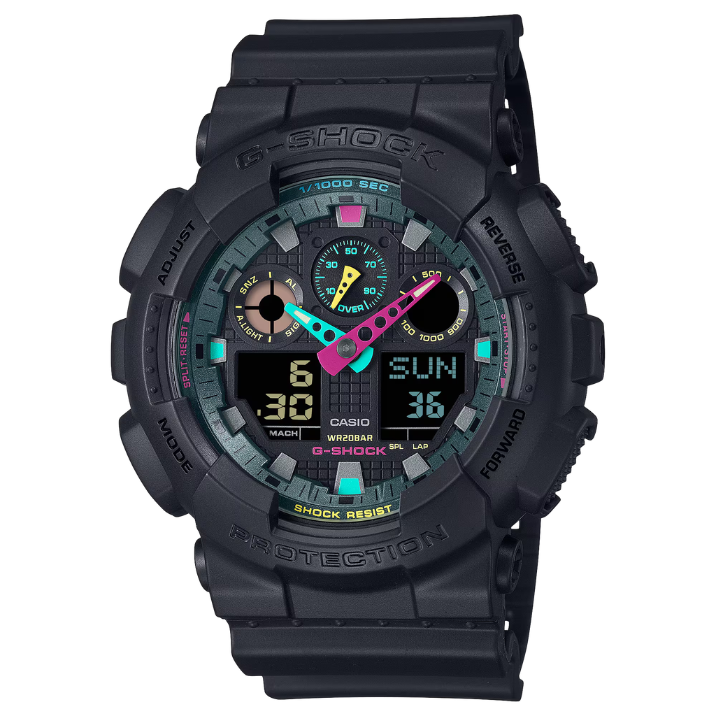 G-Shock Resin BK GA-100MF-1ACR