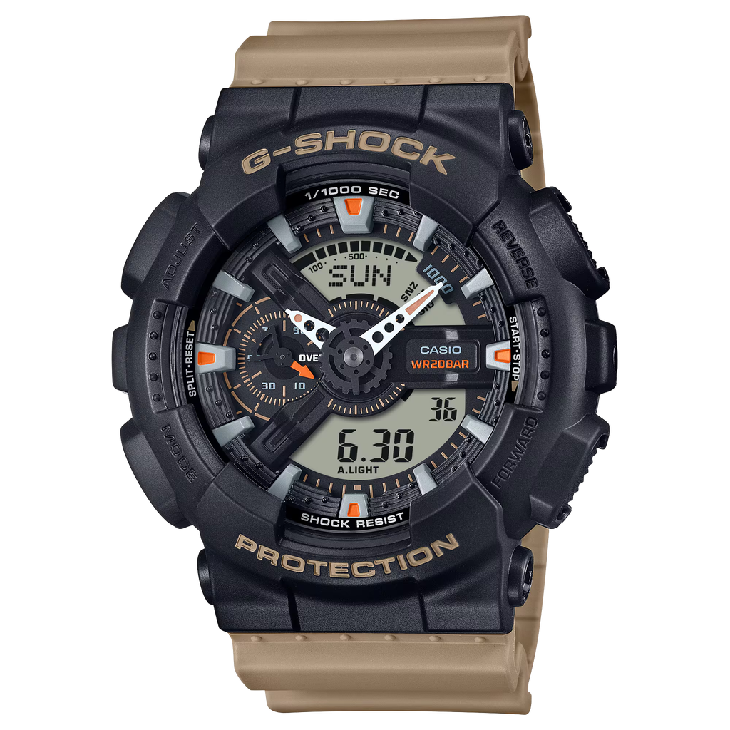 G-Shock Resin Black Beige GA-110TU-1A5CR