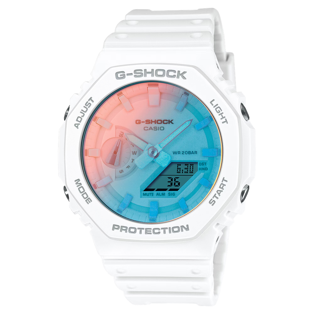 G-Shock Resin BK/BL GA-2100TL-7ACR