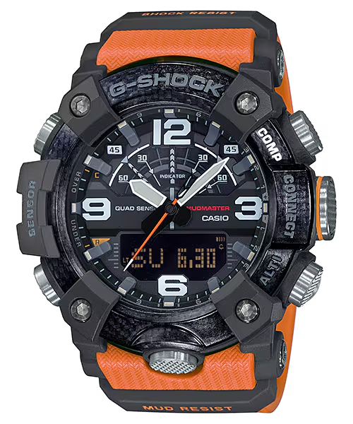G-Shock MudMaster Resin BT NARANJA GG-B100-1A9CR
