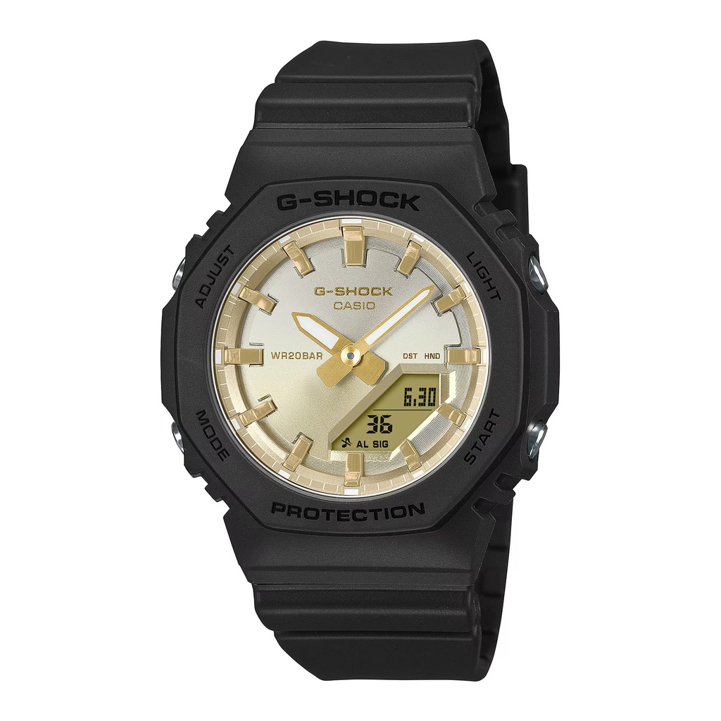 G-Shock AD RSN BK/GD CASIO GMA-P2100SG-1ACR