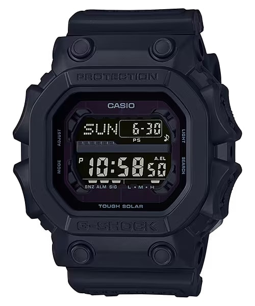 G-Shock BlackOut Digi Resin TSolar CASIO GX-56BB-1CR