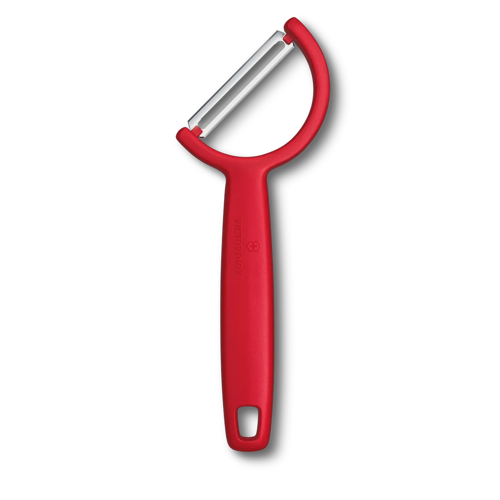 Pelador Rho Victorinox recto un solo filo rojo 6.0950.1