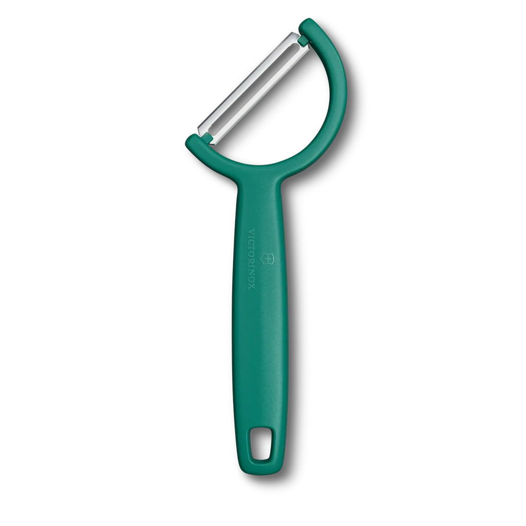 Pelador Rho Victorinox recto un solo filo verde 6.0950.4
