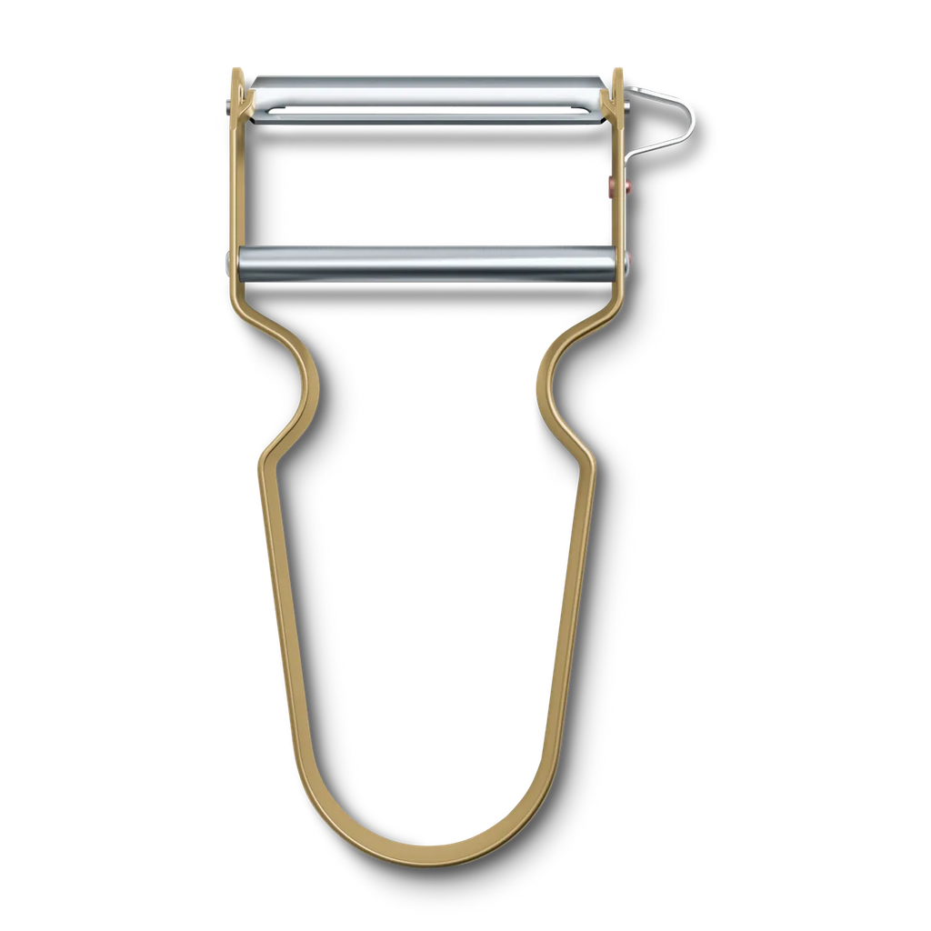 REX Peeler Aluminium, Cashew  6.0900.81