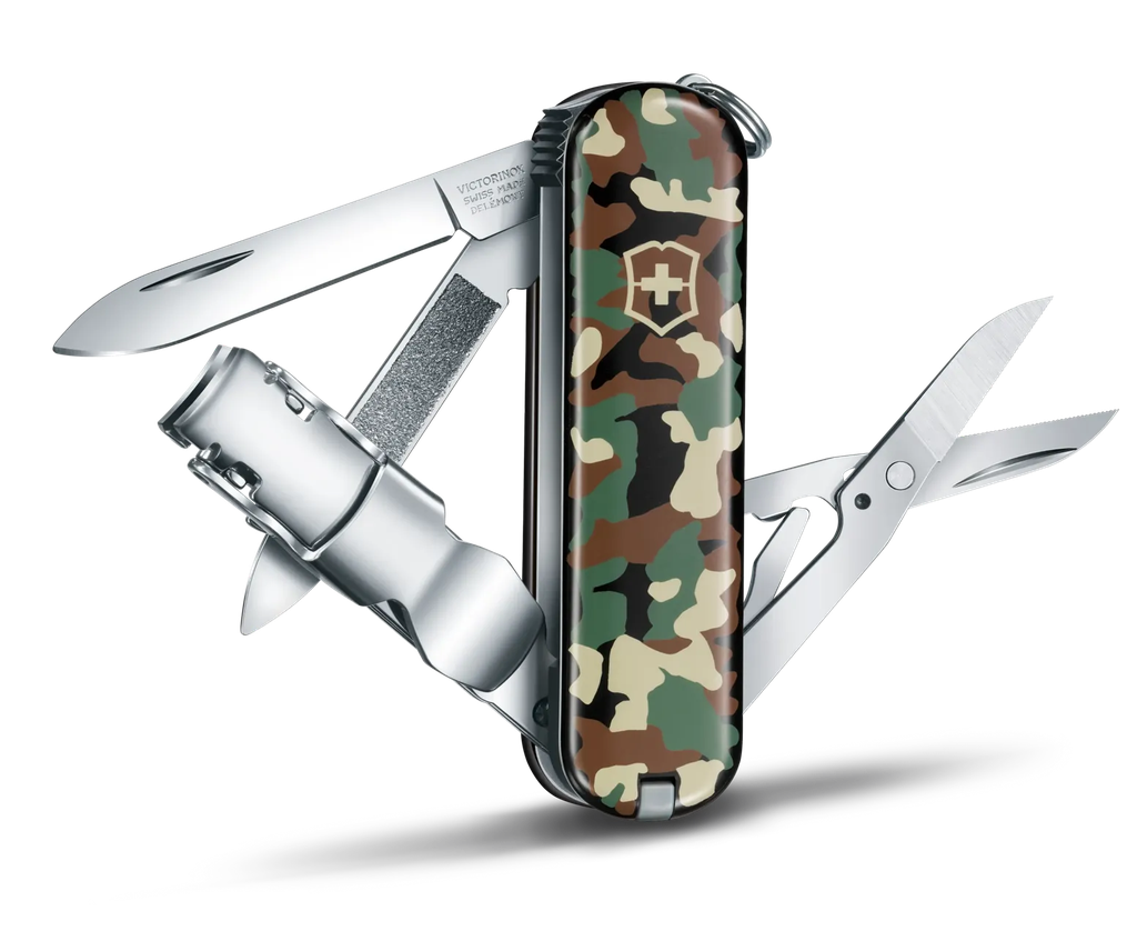 NailClip 580, 65mm, camuflaje Victorinox 0.6463.94