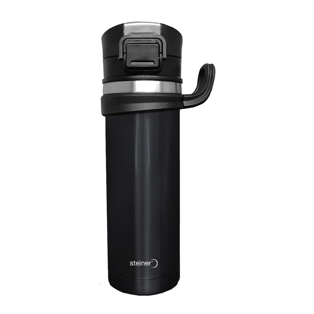 TERMO AC INOX DOBLE PARED NEGRO 450ML XG-7024BK