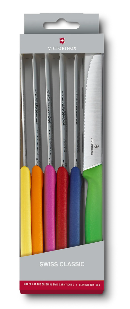 Juego cuchillos de mesa Swiss Classic 6.7839.6G