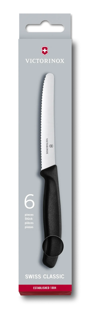Swiss Classic Juego cuchillos para tomate y table,6piezas 6.7833.6