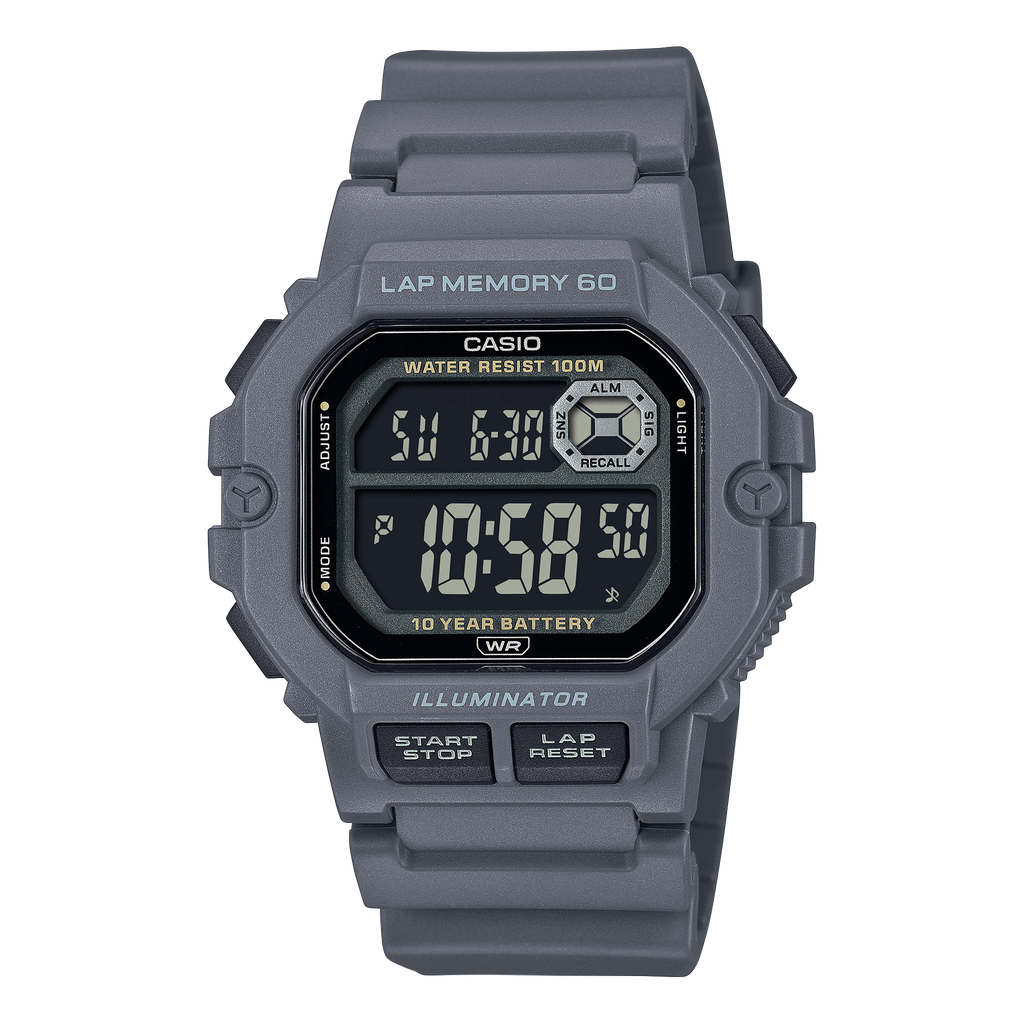 Casio Sports Digital Resin Dark GRY WS-1400H-8BVCF