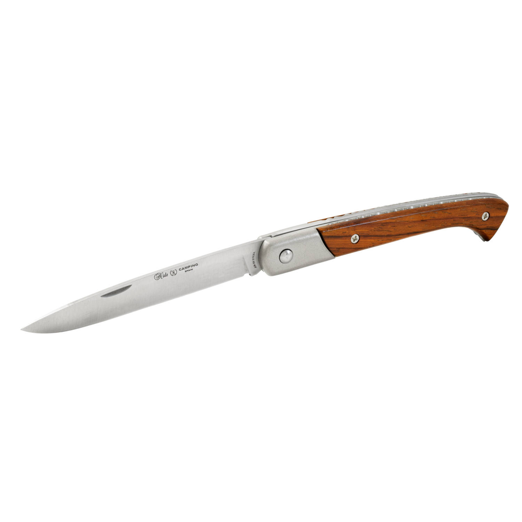 CAMPING, MANGO MADERA COCOBOLO CROMO 106