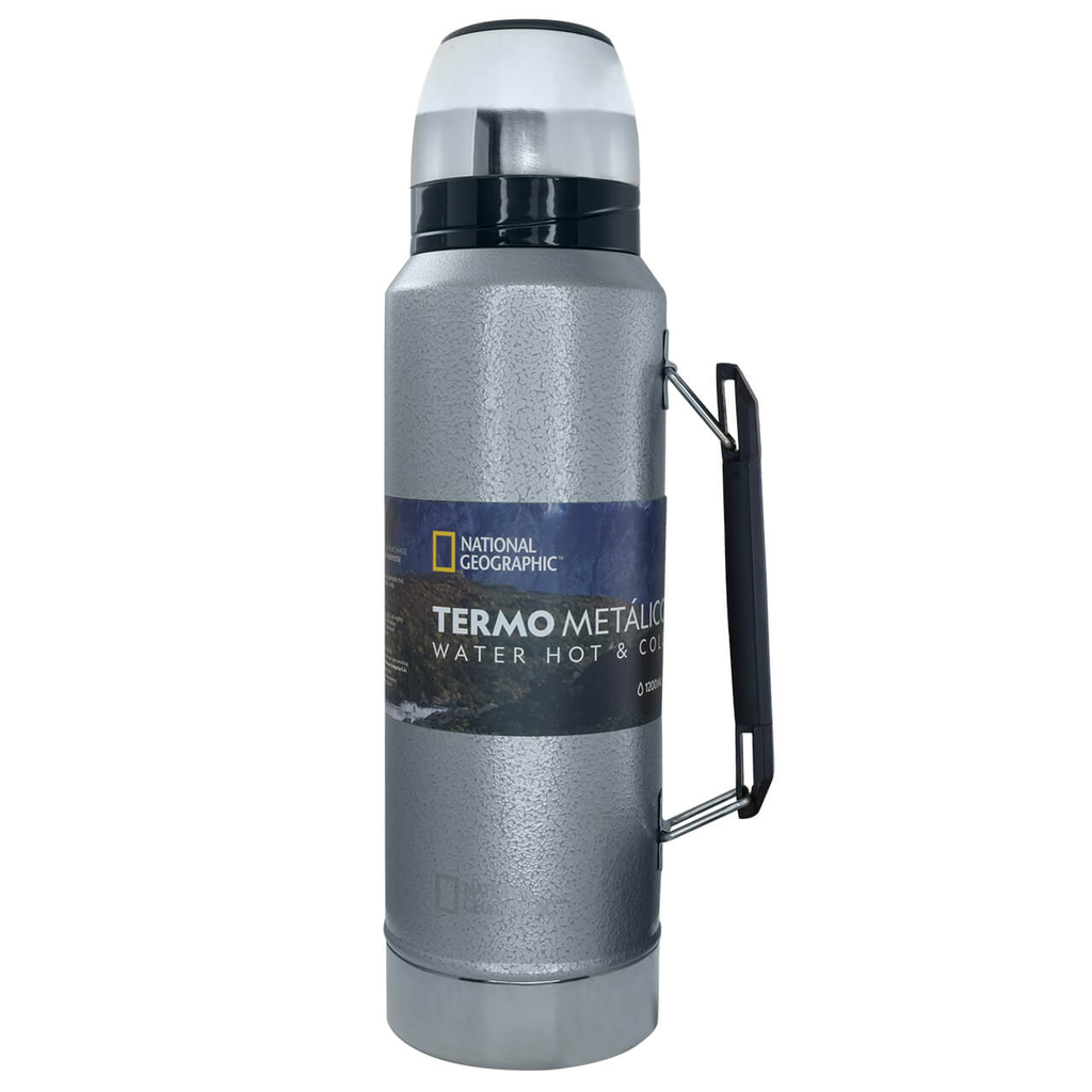 TERMO METALICO ACERO INOXIDABL GRIS THNG13