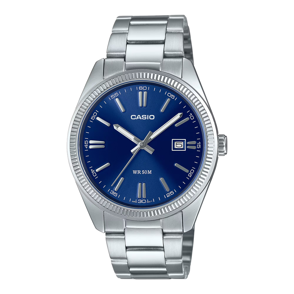 CASIO METAL ANALOG BLU MTP-1302PEC-2AVCF