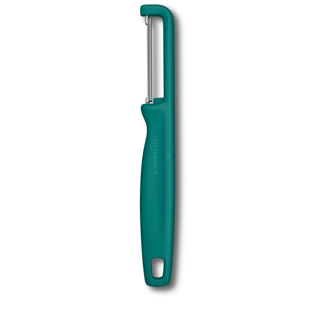 Pelador Iota, aserrado, doble filo, verde 6.0943.4