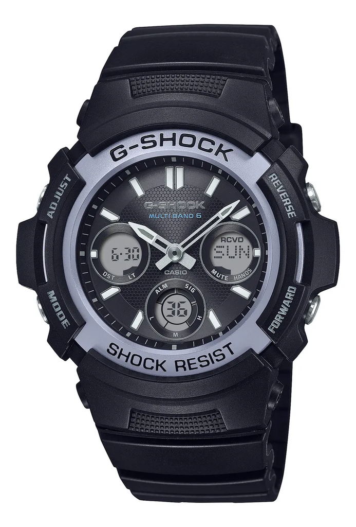 G-SHOCK FP25 ANALOGO DIGITAL RESIN NEGRO/BLACK CASIO AWG-M100FP-1A2CR