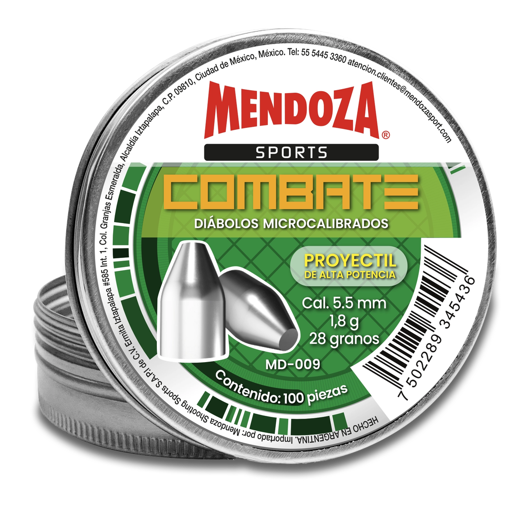 Diabolo Combate Cal. 5.5 x 100 MD-009