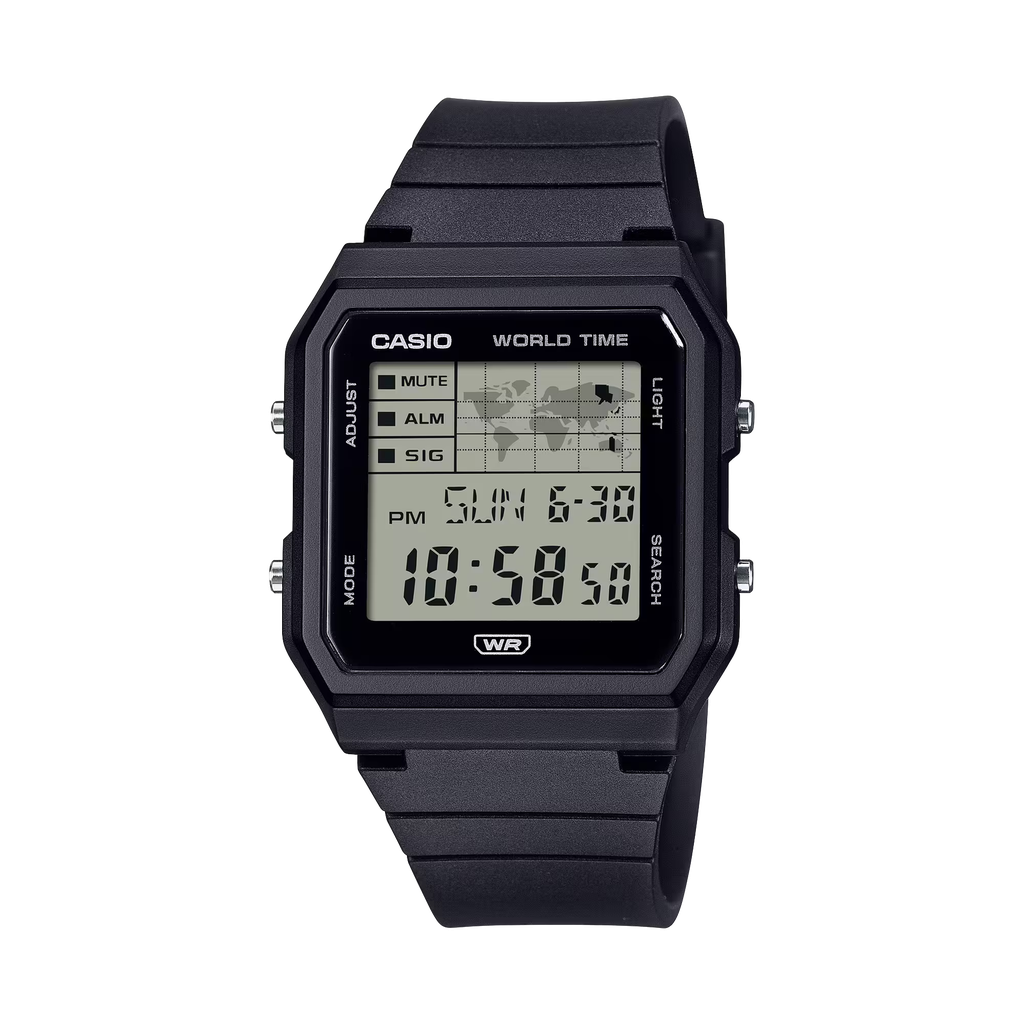 Casio World Map Digital BLK LF-30W-1ACF