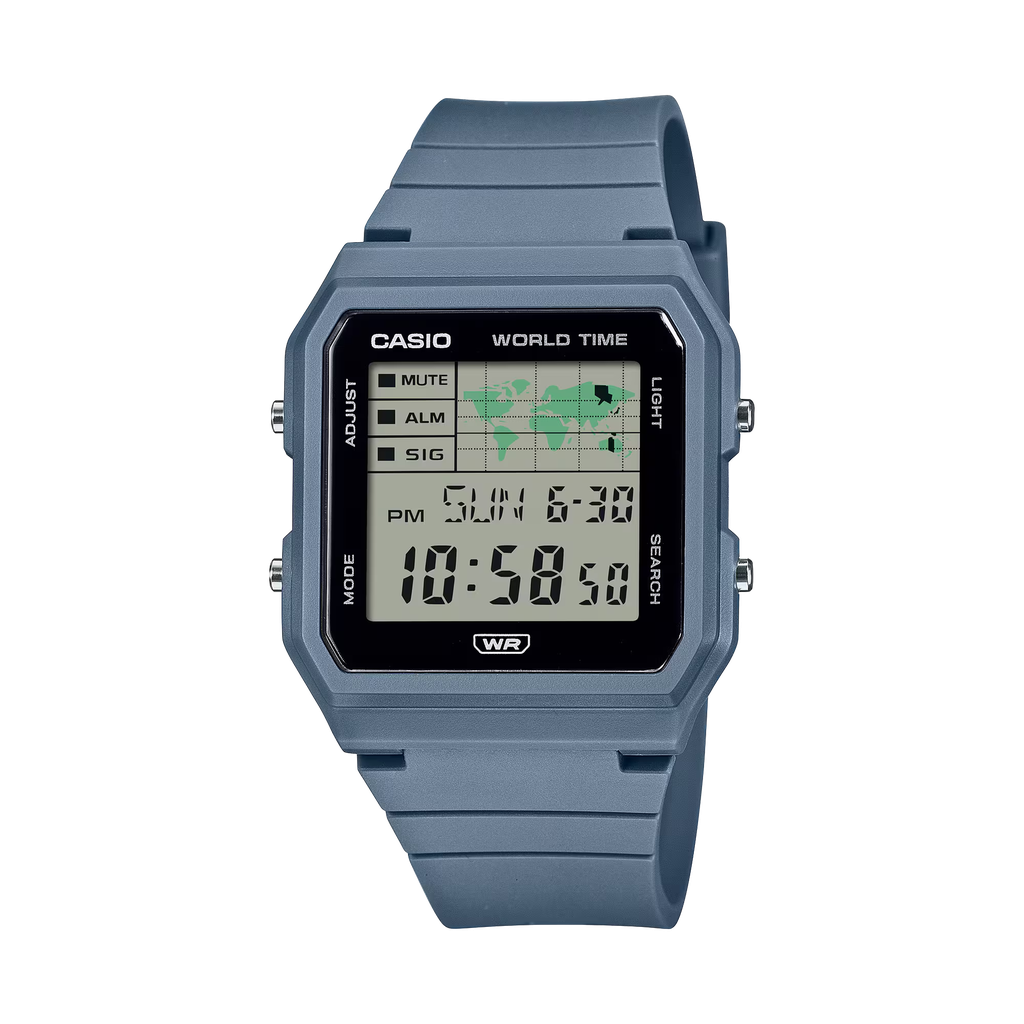 Casio World Map digital BLU LF-30W-2ACF