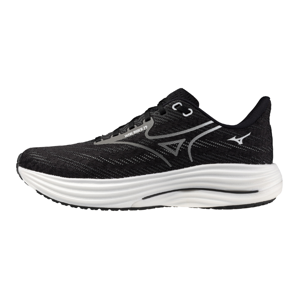 Wave Rider 29 Black Sand-Quiet Shade 411538-BS9I MIZUNO