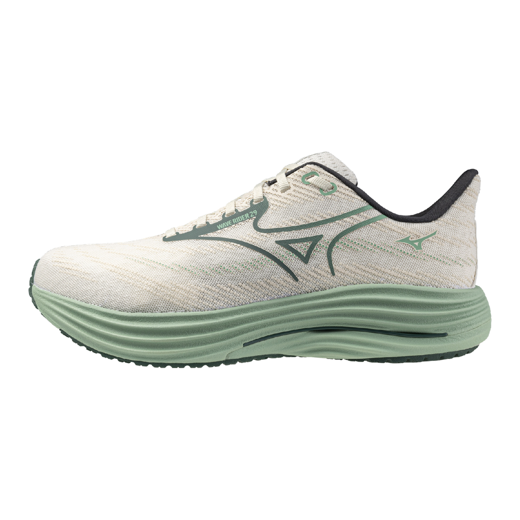 Wave Rider 29 White-Bistro Green 411538-004G MIZUNO