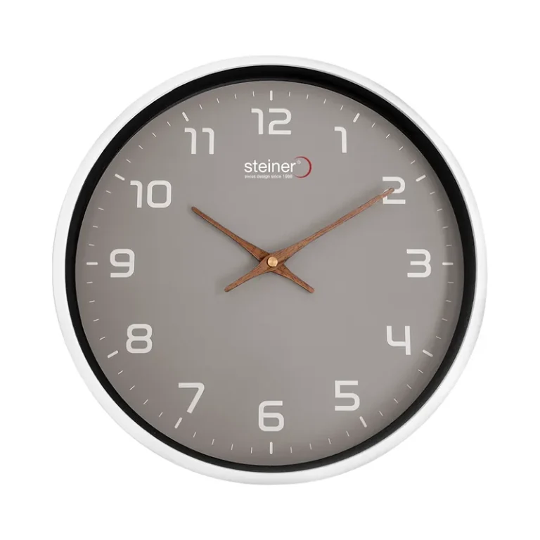 RELOJ DE PARED ANÁLOGO, CAFÉ, 30 CM STWA25-33642BN