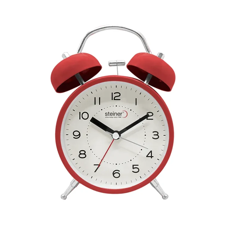 RELOJ DESPERT.ANÁLOGO CAMPAN,HUESO/ROJO YZ4012RD