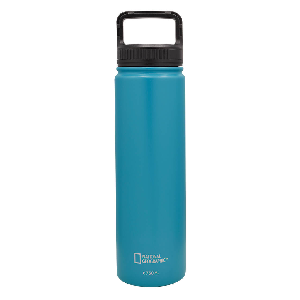 Cilindro térmico Nat Geo NATURAL ADVENTURE acero inox 750 ml azul grisáceo BMNG31