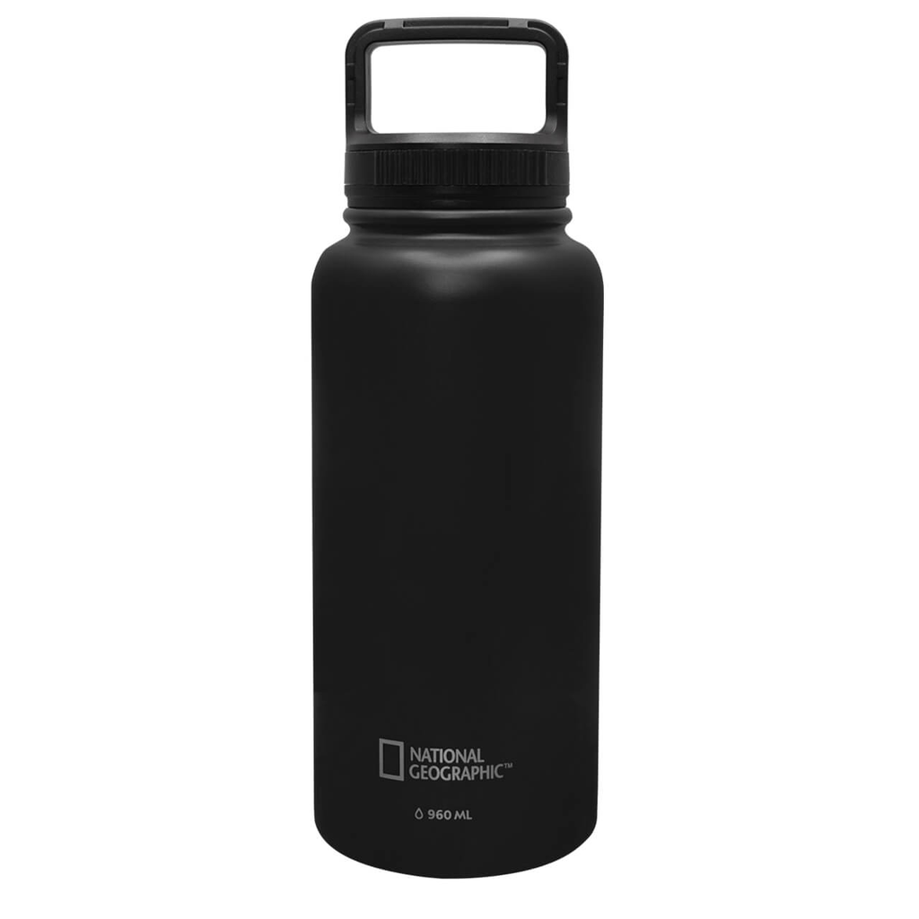 Cilindro térmico Nat Geo NATURAL ADVENTURE acero inox 960 ml negro BMNG40