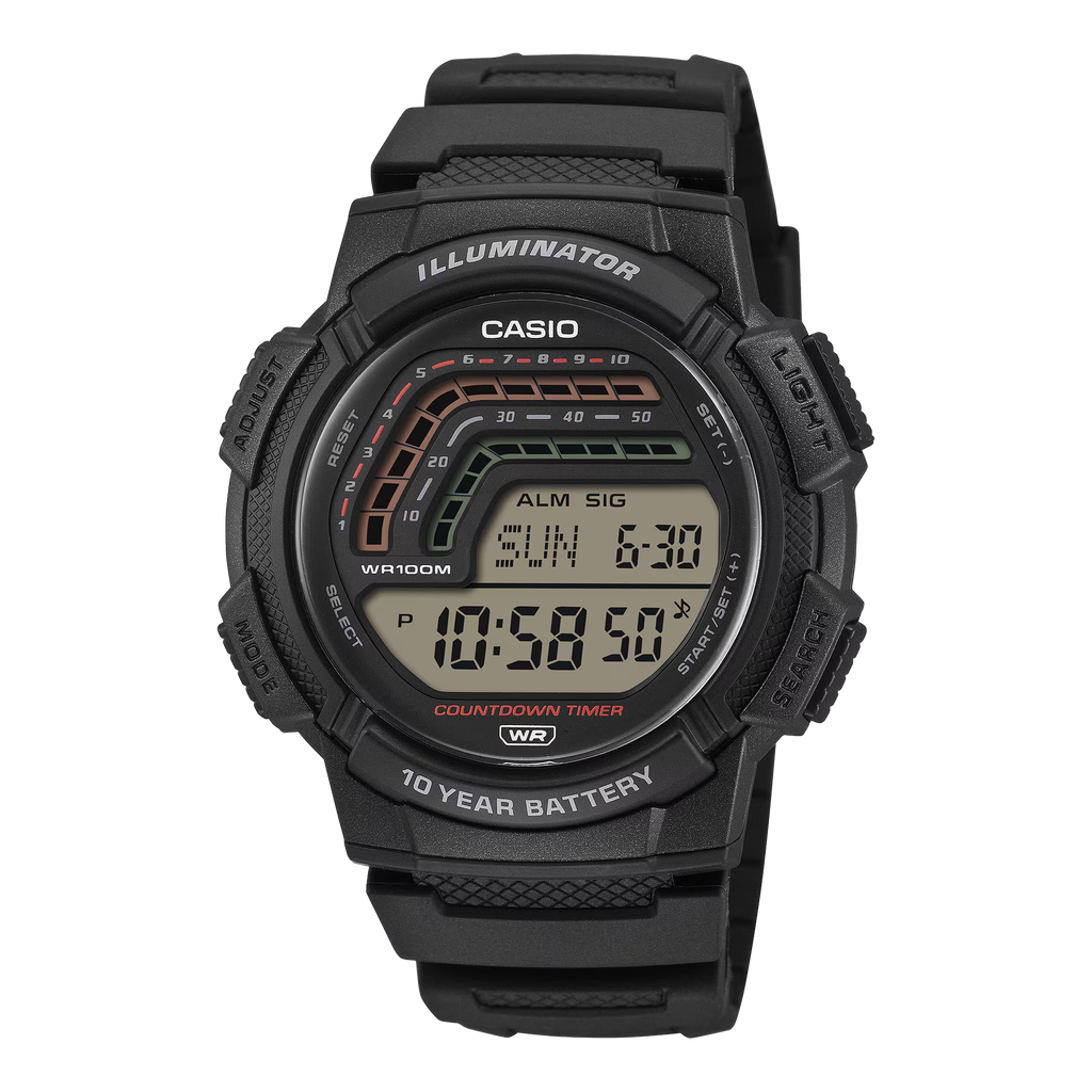 COUNT DOWN TIMER DIGI RESIN BL CASIO WS-1800-1AVCF