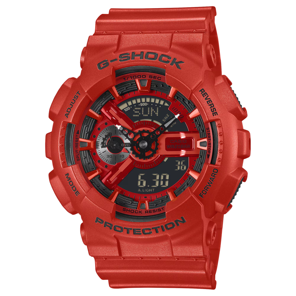 G-Shock AD RSN RED CASIO GA-110RRB-4ACR