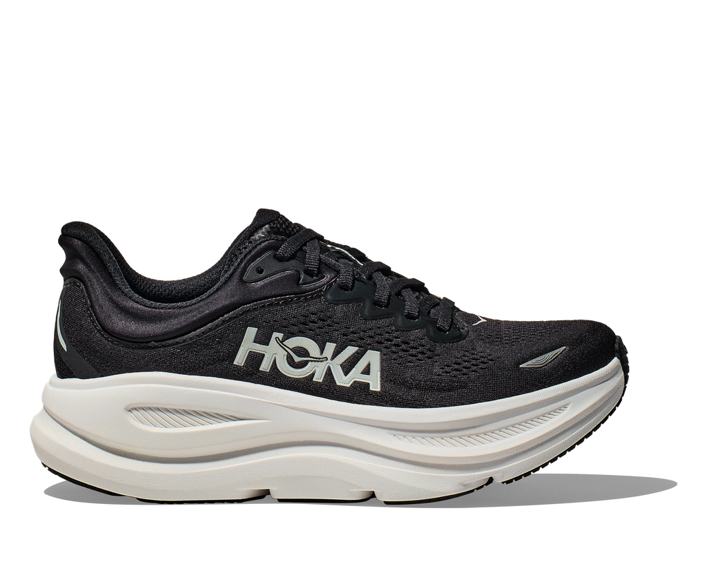 HOKA BONDI 9 BLACK W WOMEN 1162012-BWHT